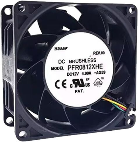 PFR0812XHE 12V 4.9A 8038 80 * 38mm 8cm Cooling Fan in Kuwait