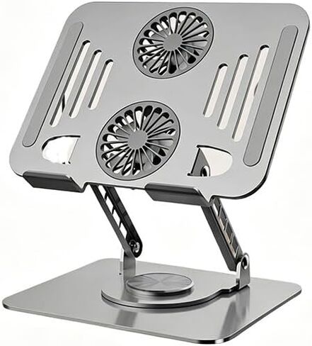 Desktop Rotating Heightening Aluminum Alloy Laptop Cooling Device(D) in Kuwait