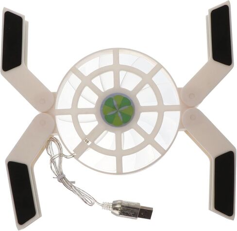 Veemoon Foldable Laptop Cooling Pad with Large Fan and Good Heat Dissipation Portable Plastic Laptop Cooler Fan for Office Workers in Kuwait