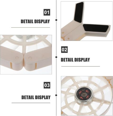 Veemoon Foldable Laptop Cooling Pad with Large Fan and Good Heat Dissipation Portable Plastic Laptop Cooler Fan for Office Workers in Kuwait