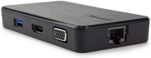 Targus VersaLink Universal Travel Laptop Dock with VGA/HDMI Connectivity & 2 USB 3.0 Ports for PC, Mac, & Android (DOCK110USZ) in Kuwait