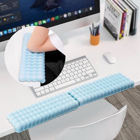 MEGREZ L‑Shaped Memory Foam Wrist Rest for Elbow & Forearm Desk Support in Saudi Arabia