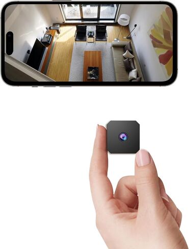 Mini Spy Camera Wireless 2026 Hidden Camera Small Home Security WiFi 1080P HD Micro Nanny Cam with Motion Detection Cloud & SD Storage Night Vision Tiny Cameras for Baby Office Indoor Outdoor in Kuwait