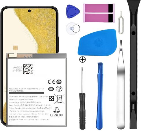 Galaxy S22 Battery Replacement,Upgraded Battery for Samsung Galaxy S22 with Professional Tool Kit in Saudi Arabia
