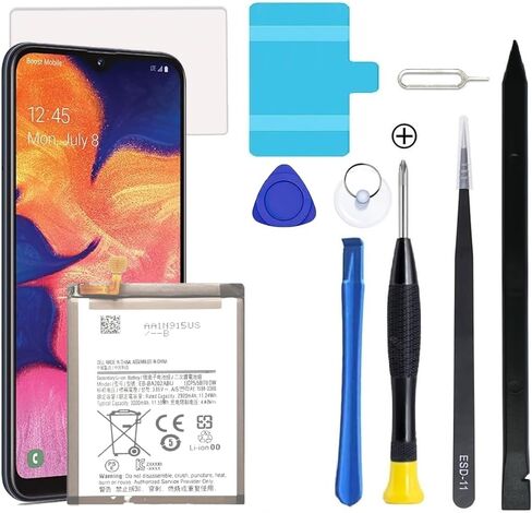 Galaxy S21 Ultra Battery, Upgraded Battery Replacement for Samsung Galaxy S21 Ultra 5G SM-G998B/DS SM-G998U with Professional Repair Tool Kits in Kuwait