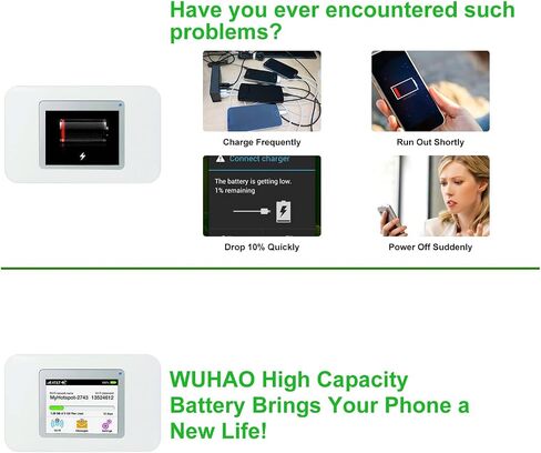 Replacement Battery W-5 for NetGear AT&T Unite Mobile Hotspot AirCard 770S 771S Battery 2500mAh in Kuwait