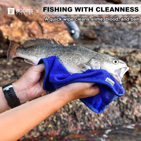 Booms Fishing Hook Remover Tool with Towel for Large Fish, XW22 in Kuwait