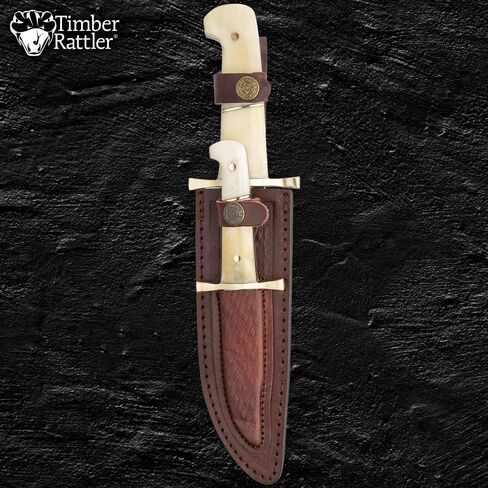 Timber Rattler 2-Piece Bowie Knife Set | Stainless Steel Blades in Kuwait