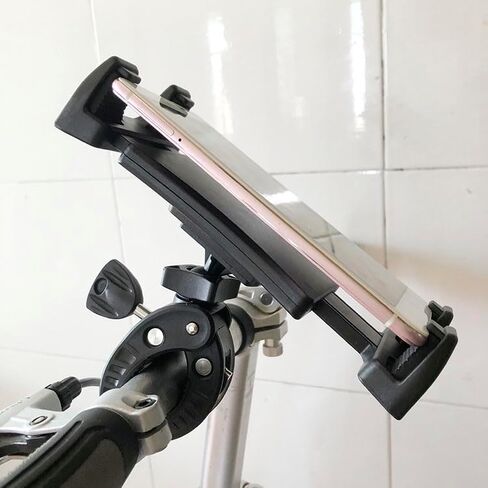 Indoor Cycling Phone Tablet Holder for Tunturi Pure Bike 4.1 2013–2019,Engineering Plastic in Kuwait