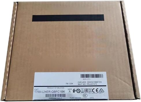 SMOCONE Expedited 1769-L24ER-QBFC1BK New and Sealed in Box 1769L24ERQBFC1BK 1 Year Warranty and Fast in Saudi Arabia
