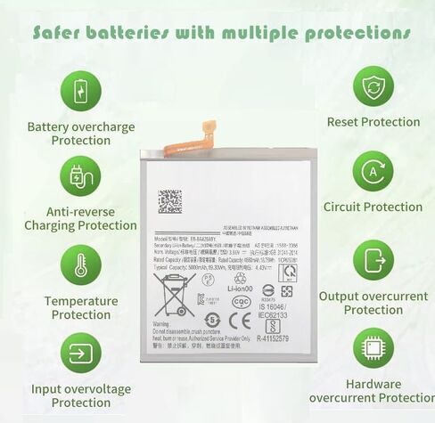 Galaxy A32/42 5G Battery Replacement,Upgraded Battery for Samsung Galaxy A32 5G /A42 5G with Professional Tool Kit in Saudi Arabia