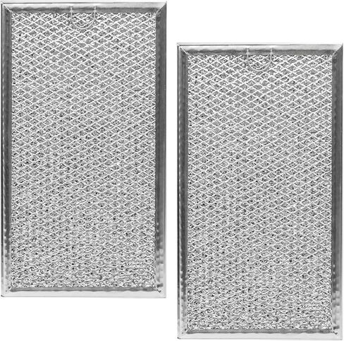 2-pack Microwave Grease Filter Fits for KitchenAid KMHC319ESS0,KMHC319ESS06,KMHC319ESS1,KMHC319ESS2,KMHC319ESS3,KMHC319ESS4,KMHC319ESS5,KMHC319EWH0 And more in Saudi Arabia