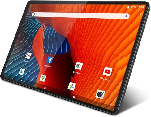 Tablet 10.1 Inch, Android 16 Tablet with 12GB RAM 64GB ROM (TF 2TB), Octa-Core Processor, 5G WiFi Tablets, 7000mAh Battery, GPS, Google Gemini AI Tablet, Tablets for Adults Students Kids 2026 Upgraded in Kuwait