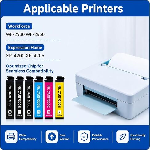 ZIPRINT Remanufactured Ink Cartridge Replacement for Epson 232XL Ink 6 Pack in Kuwait