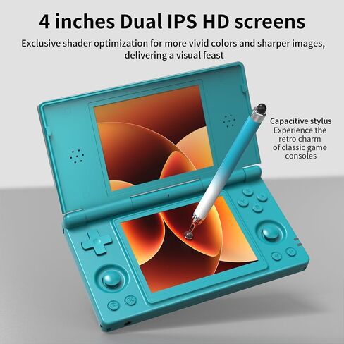 RG DS Foldable Handheld,Gaming & Travel,Dual Screen Android 14 in Kuwait