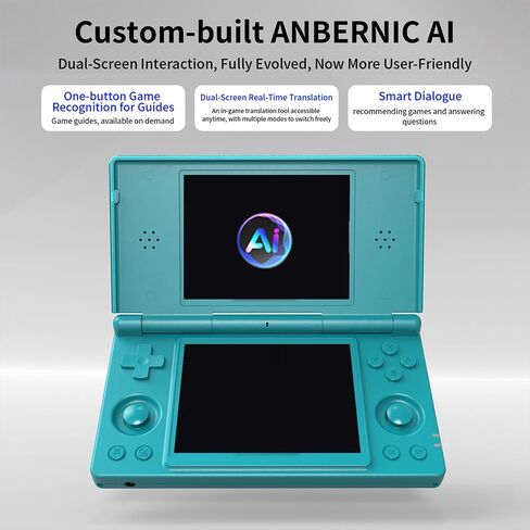 RG DS Foldable Handheld,Gaming & Travel,Dual Screen Android 14 in Kuwait