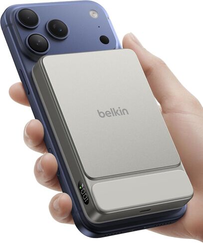 Belkin 10000mAh Qi2 25W Slim Portable Charger Power Bank with USB C Cable in Kuwait