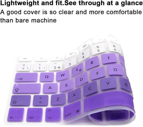 Spanish EU Keyboard Cover Skin for MacBook Air 13&Pro 13 15 17 in Saudi Arabia