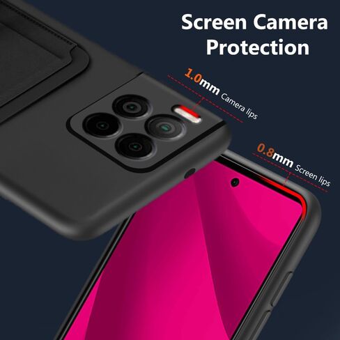 Compatible for T-Mobile Revvl 7 Pro 5G Phone Case with Card Wallet in Kuwait