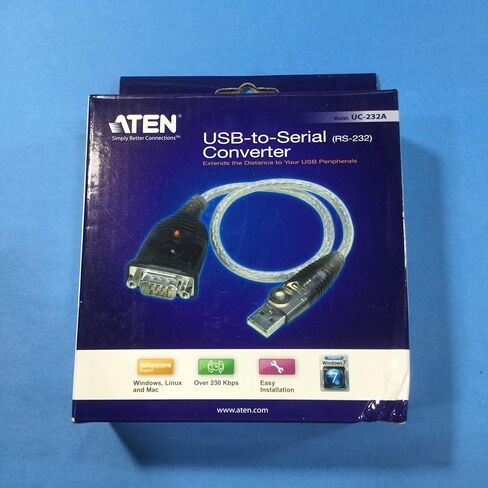 Aten Technologies UC232A USB to DB9 Serial Adapter in Kuwait