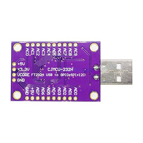 CJMCU FT232H Single Channel High Speed USB 20 to JTAG UART FIFO SPI IIC I2C Serial Interface Board Module with Pins in Kuwait