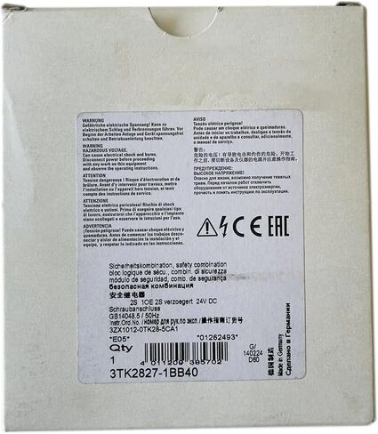 SMOCONE Expedited 3TK2827-1BB40 New and Sealed in Box 3TK28271BB40 1 Year Warranty and Fast in Kuwait