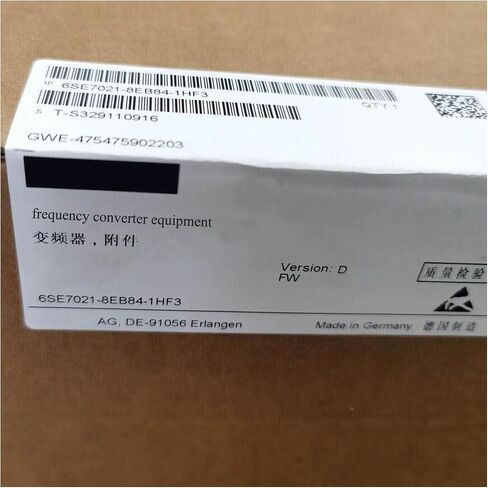 SMOCONE Expedited 6SE7021-8EB84-1HF3 New and Sealed in Box 6SE70218EB841HF3 1 Year Warranty and Fast in Kuwait
