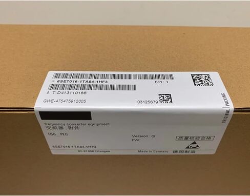 SMOCONE Expedited 6SE7016-1TA84-1HF3 New and Sealed in Box 6SE70161TA841HF3 1 Year Warranty and Fast in Kuwait