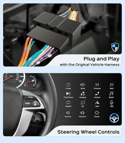 Junsun Car Radio Stereo for Honda Accord 2008-2013 CarPlay Android Auto in Saudi Arabia