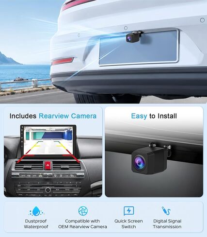 Junsun Car Radio Stereo for Honda Accord 2008-2013 CarPlay Android Auto in Saudi Arabia