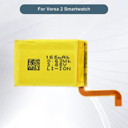 Replacement LSSP281928 160mAh/0.62Wh/3.85V Battery for Fitbit FB507 Versa 2 Smartwatch, with Repair Tool Kit in Kuwait