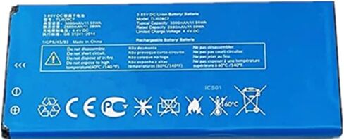BAOBATT Power TLi028C1 Replacement Battery Compatible with per 1A 1B (2020) Phone TLi028C7 3.85V 2880mAh 11.09WH in Kuwait