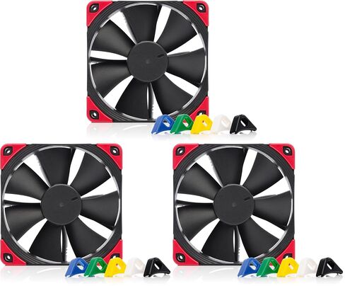 Noctua NF-S12A PWM chromax.Black.swap, High-Performance Quiet Fan 120mm in Saudi Arabia