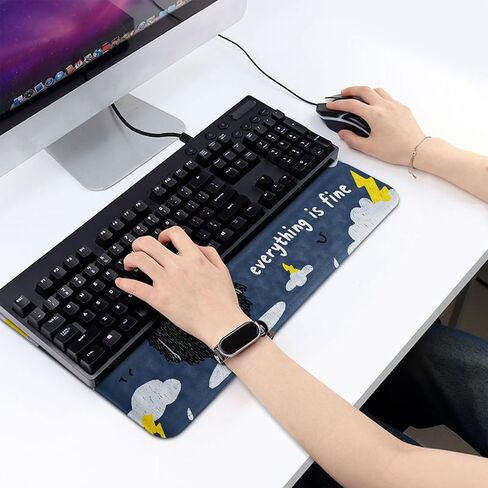 Ergonomic Keyboard Stand with Cute Monster Memory Foam Wrist Rest in Kuwait
