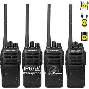 TIDRADIO 10Miles-Heavy Duty Long Range Walkie Talkies-IP67 Waterproof FRS in Kuwait