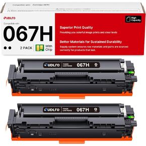 067H Black Toner Cartridge 2 Pack Work for Canon MF654cdw Toner Cartridges in Kuwait