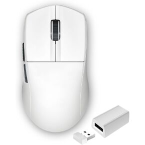 HUO JI E-YOOSO Wireless Gaming Mouse, 8KHz Polling Rate, Ultralight, White in Kuwait