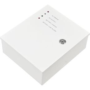 Access Control Power Supply Controller, 100V-240V AC to DC 12V/14V 5A, Adjustable Delay 0-15s, Metal Case with Battery Backup Charging & LED Indicators, for Door Locks, Intercoms, Access Systems in Saudi Arabia
