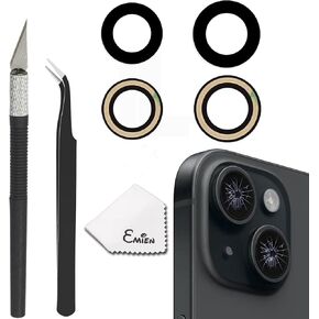 EMiEN Back Camera Glass Lens Replacement for iPhone 15 & iPhone 15 Plus in Kuwait