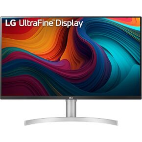 LG 32UN550-W Monitor 32" Ultrafine (3840 x 2160) Display, DCI-P3 90% Color Gamut, HDR 10, AMD FreeSync, Borderless Design, Tilt/Height Adjustable Stand - Silver in Kuwait