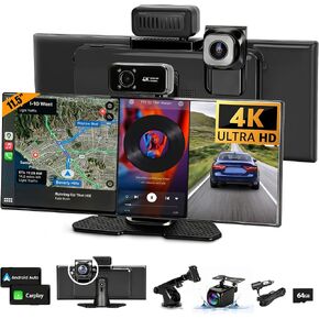 11.5" Largest Wireless Apple Carplay & Android Auto Screen for Car in Kuwait