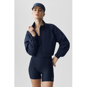 Alo Yoga Clubhouse Jacket - Navy in Kuwait