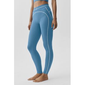 Alo Yoga Airbrush High-Waist Heart Throb Legging - California Blue/White in Kuwait