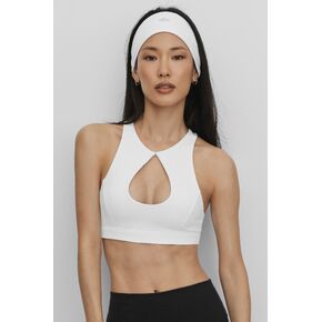 Alo Yoga Airbrush Lock In Bra - White in Kuwait