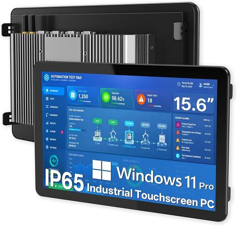 15.6" Fanless Industrial Panel PC,All-in-One Touchscreen Computer in Saudi Arabia