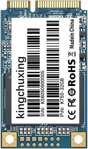 2TB 1TB 512GB 256GB 128GB mSATA SSD Mini SATA III 6Gb/s Internal Solid State Drive, 3D NAND, Compatible with Ultrabook Desktop PC Laptop (128, GB) in Kuwait