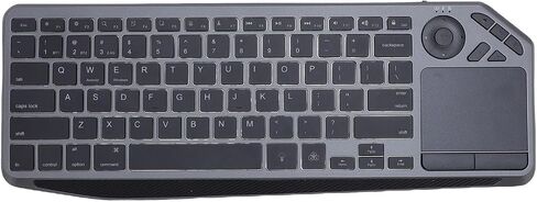 Asixxsix Wireless Touch Keyboard, with Touchpad Multi Device Connection Wireless Bluetooth Keyboard 7 Color Backlight 1000mAh TV 3 Level Brightness for Laptop Tablet in Kuwait