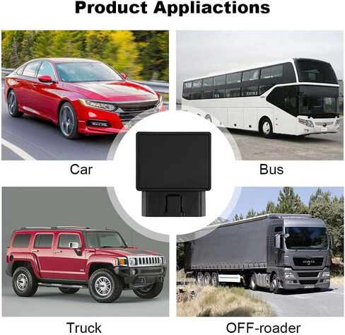 TKMARS GPS Tracker for Vehicles with Real-Time Location, Route History, Speed Monitoring, Geo-Fence Notifications APP No Subscription SIM Card Required - for Fleets & Family TK816 4G in Kuwait
