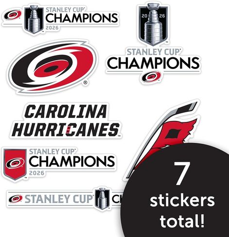 Desert Cactus CAR Hurricanes Sticker Decal (2026 Stanley Cup Champs-T2) in Kuwait