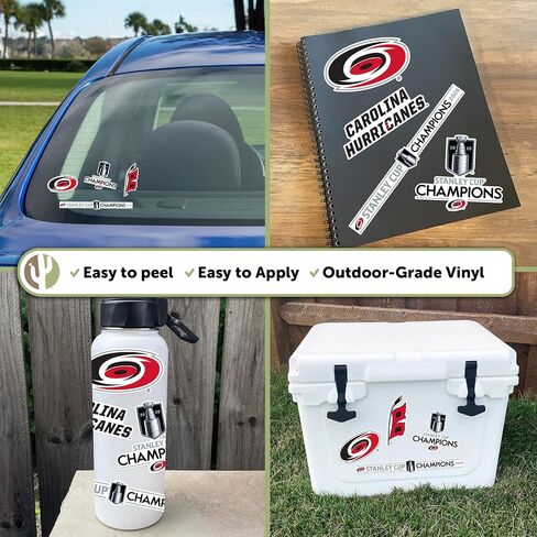 Desert Cactus CAR Hurricanes Sticker Decal (2026 Stanley Cup Champs-T2) in Kuwait